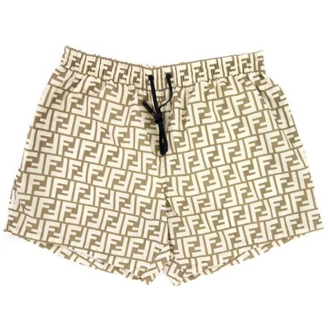 fendi water resistant shorts|fendi men's beachwear.